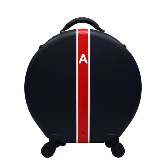 SINGLE INITIAL - ROUND ROLLING LUGGAGE