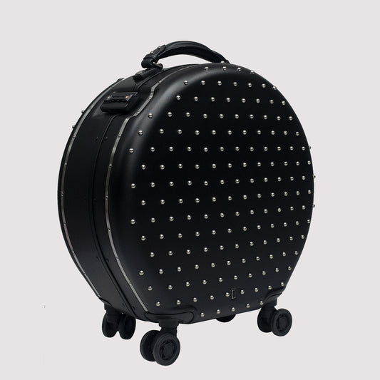 STUD- ROUND ROLLING LUGGAGE