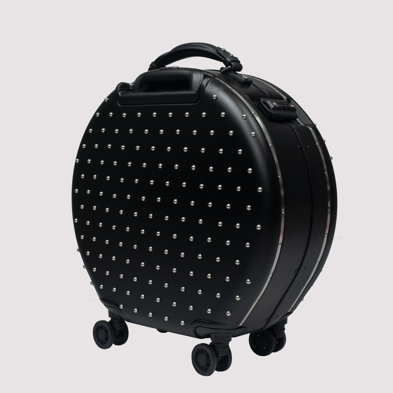 STUD- ROUND ROLLING LUGGAGE