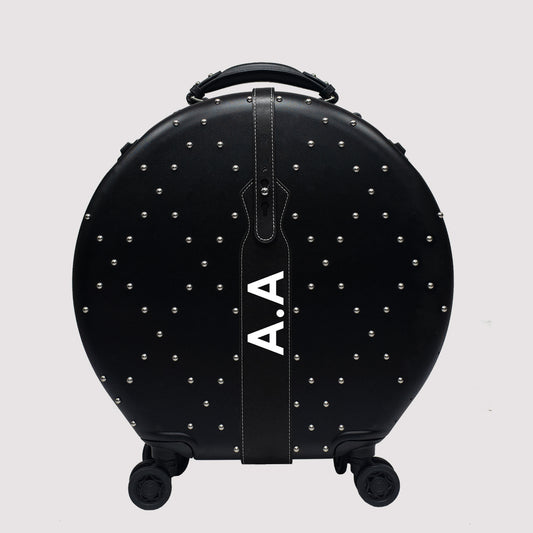 STUD- ROUND ROLLING LUGGAGE