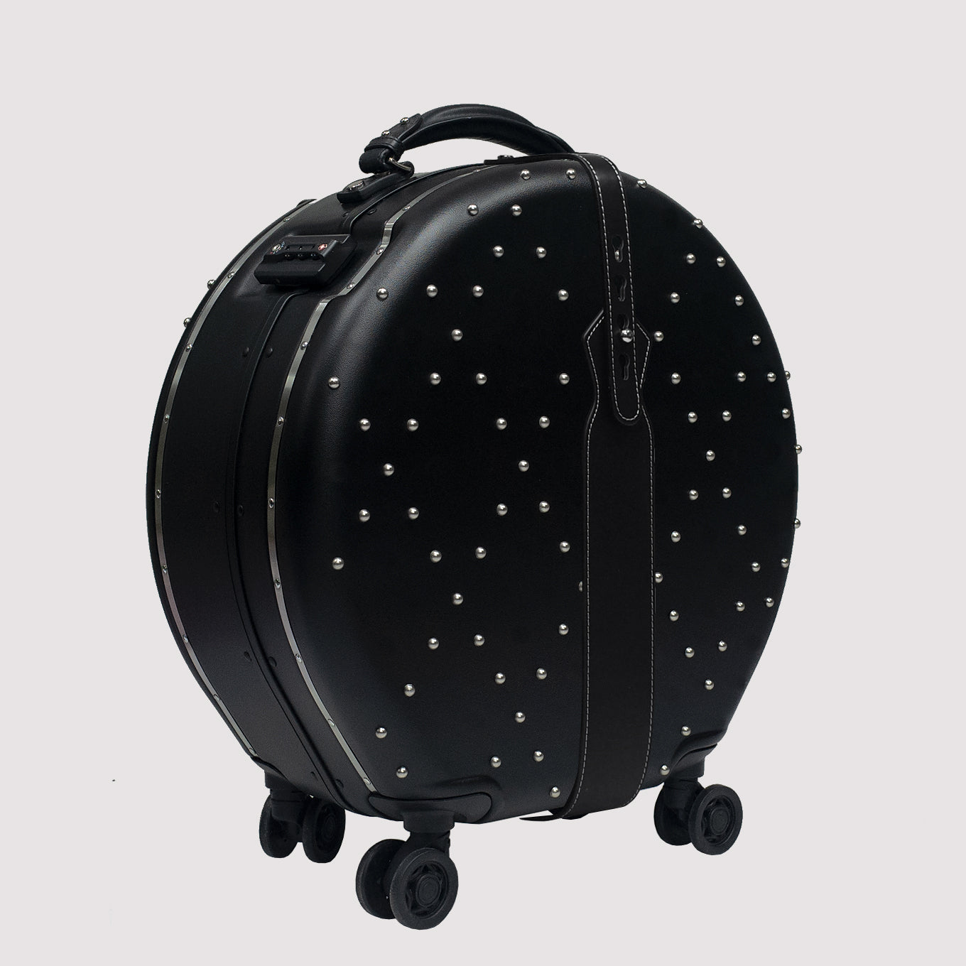 STUD- ROUND ROLLING LUGGAGE