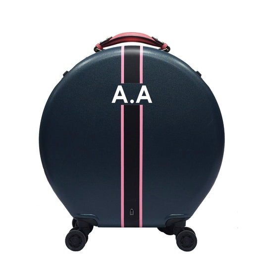 INITIAL - ROUND ROLLING LUGGAGE