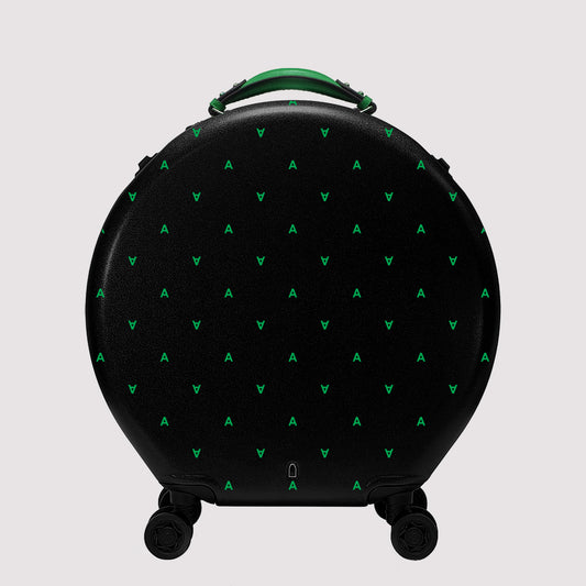 SINGLE INITIAL - ROUND ROLLING LUGGAGE