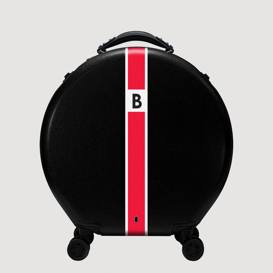 SINGLE INITIAL - ROUND ROLLING LUGGAGE