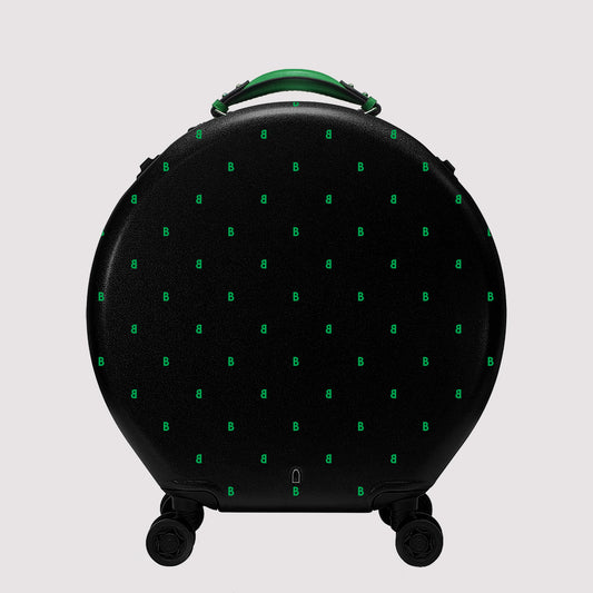 SINGLE INITIAL - ROUND ROLLING LUGGAGE